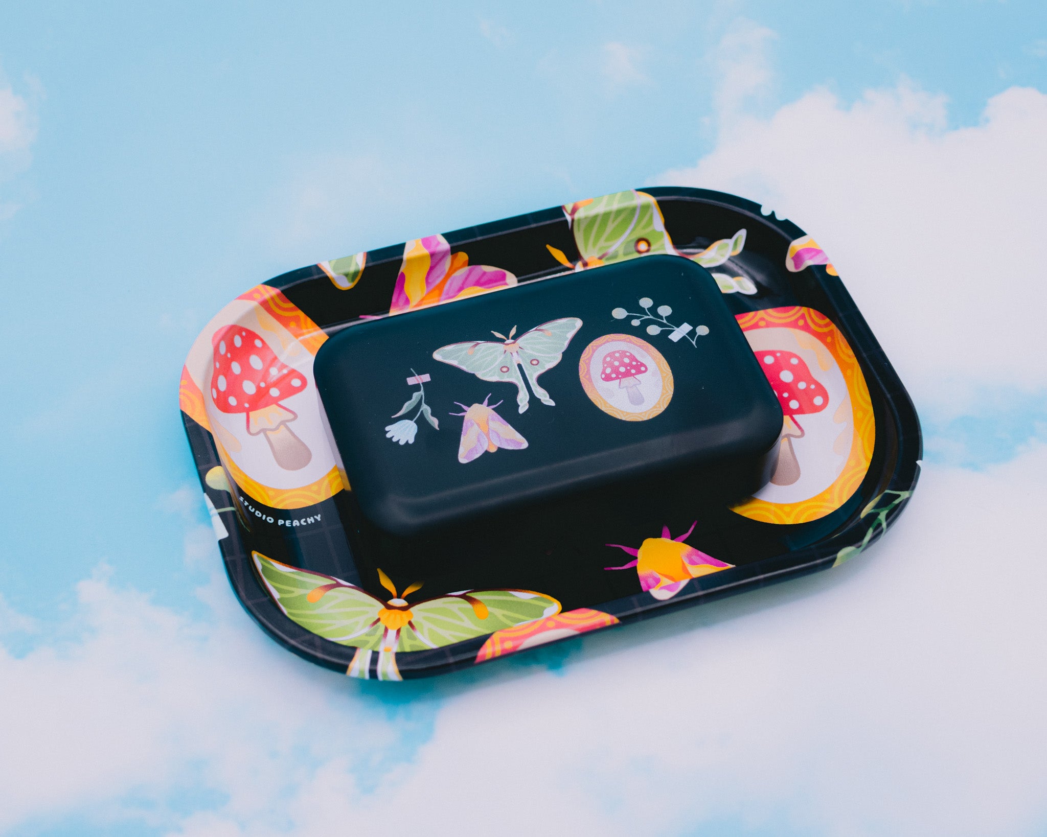 Cottagecore rolling tray