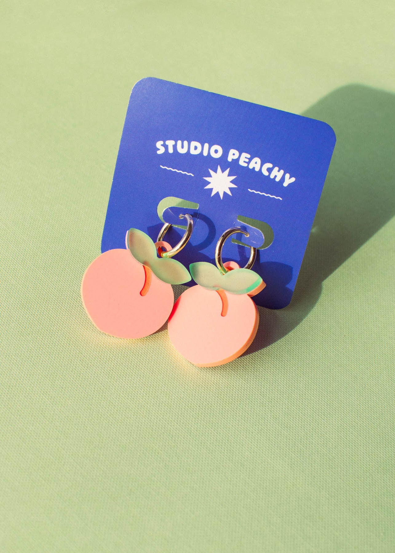 Peachy earrings