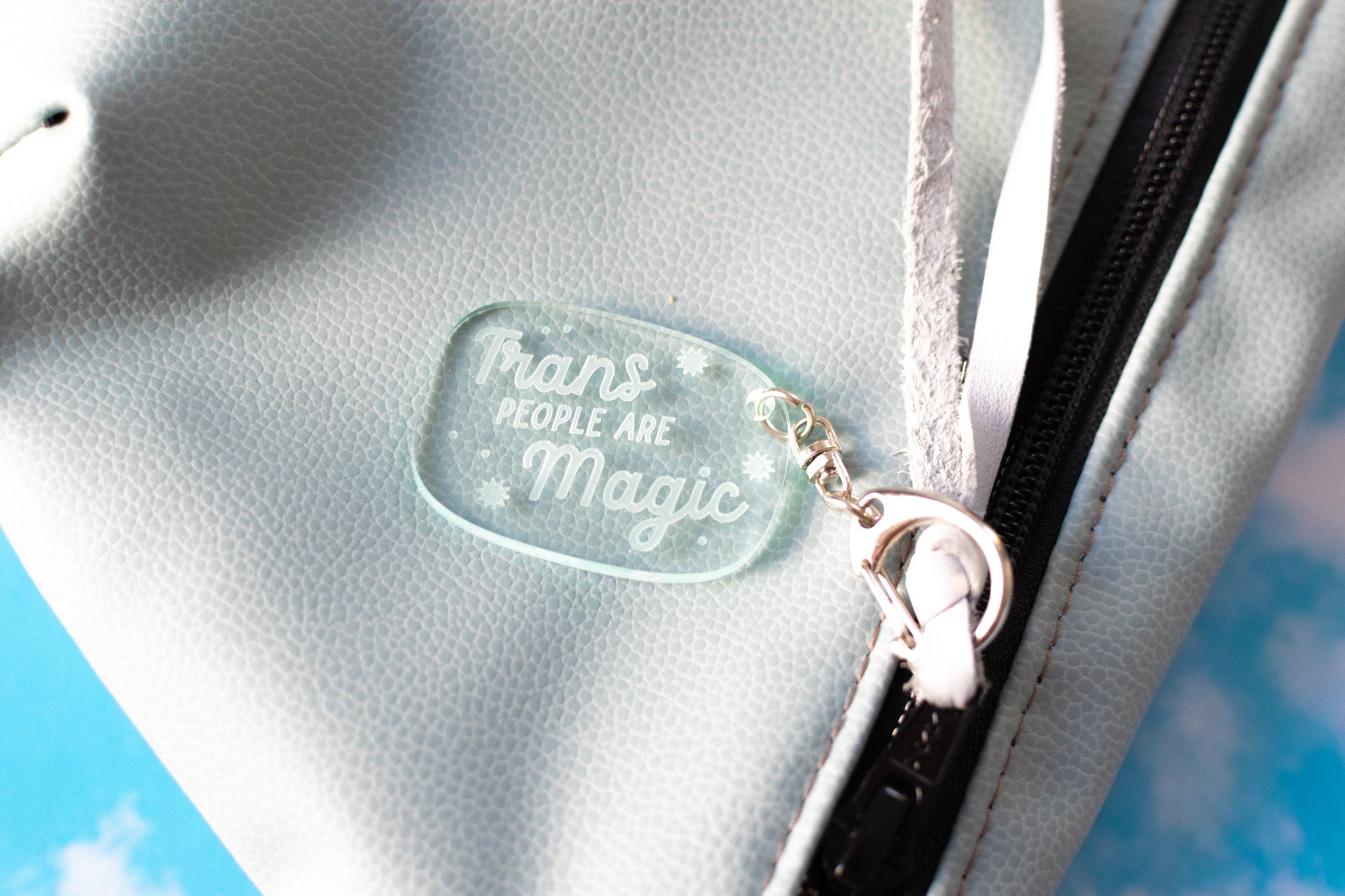 Trans people are magic keychains