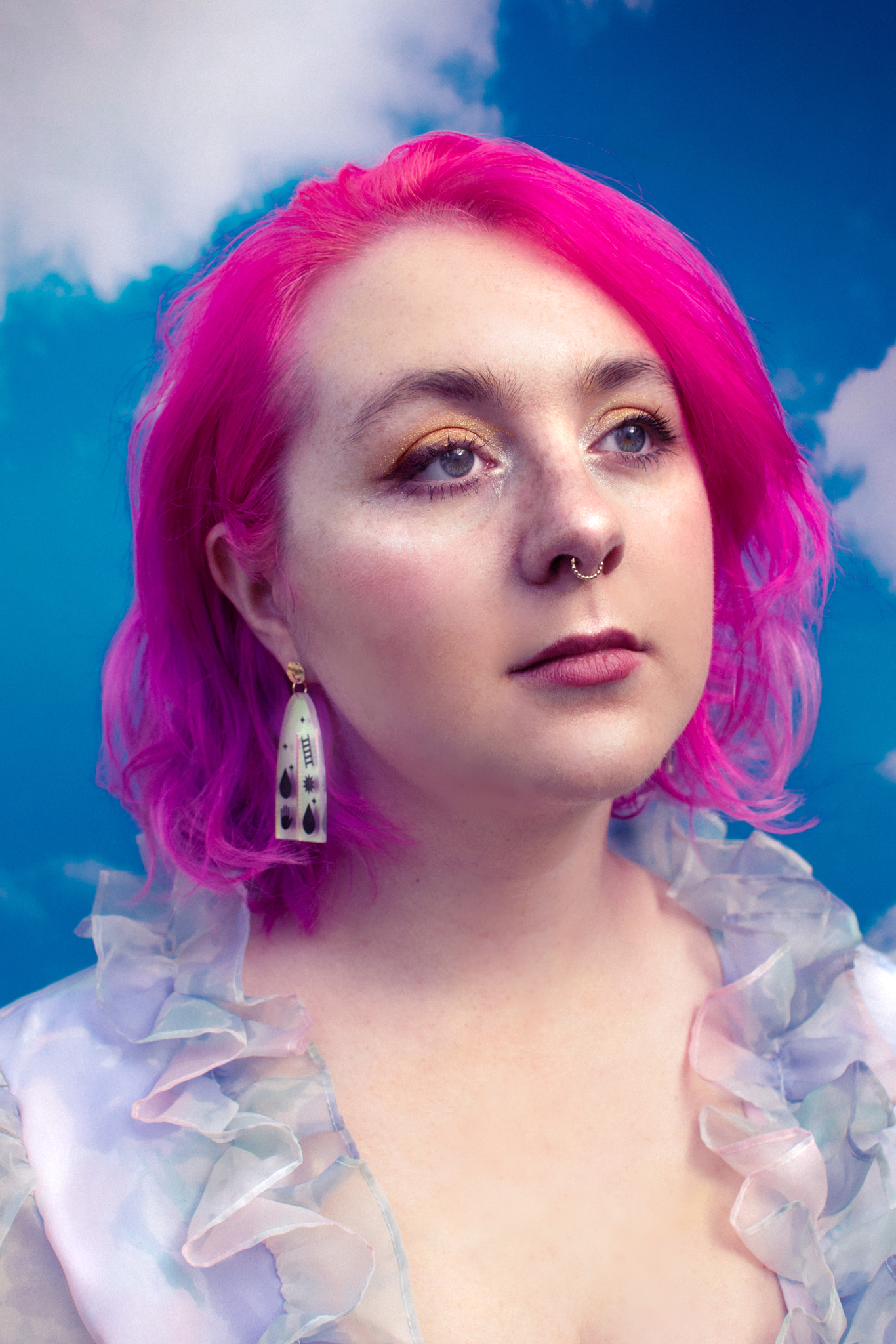 Aurora arch earrings